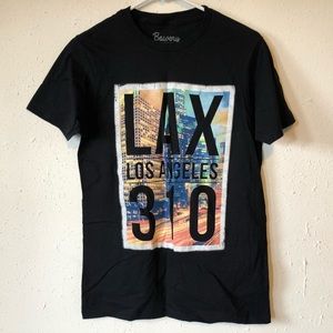 NWOT Black LAX Los Angeles 310 T-shirt Shirt Top